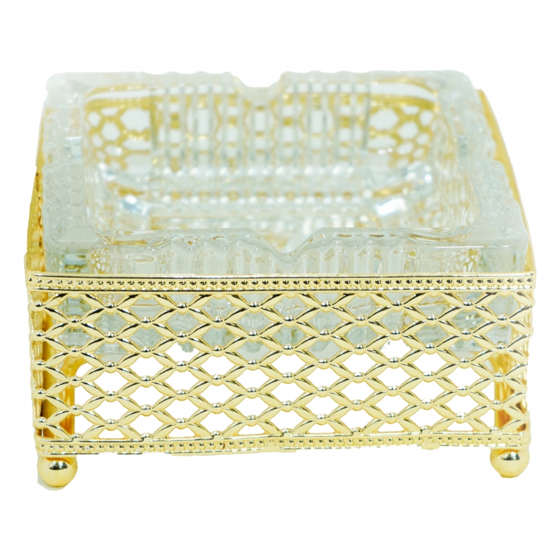 Մոխրաման Մելխյոր Ապակիով Քառակուսի Ոսկ/գ Orchid TA-1841 2